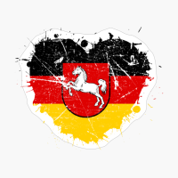Lower Saxony Lower Saxon Love Flag Pride Heritage Roots