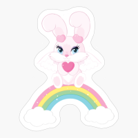 Valentine's Day Bunnies Set Graphics / Illustrations