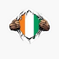 Super Ivorian Heritage Patriotic Ivory Coast Roots Gift