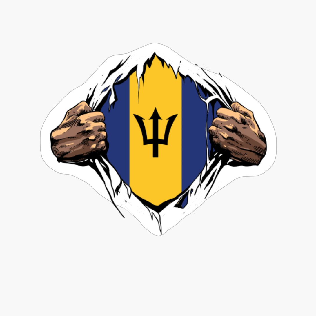 Super Barbadian Heritage Patriotic Barbados Roots Gift