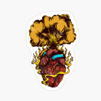 Atomic Heart Goth Mystic Emo Heavy Metal