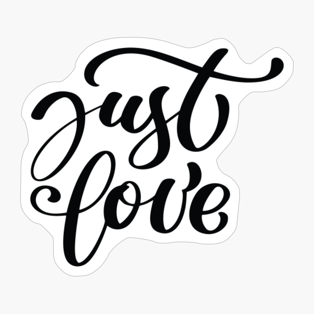 Valentines Calligraphy Quote