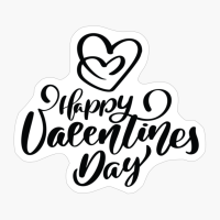 Valentines Calligraphy Quote