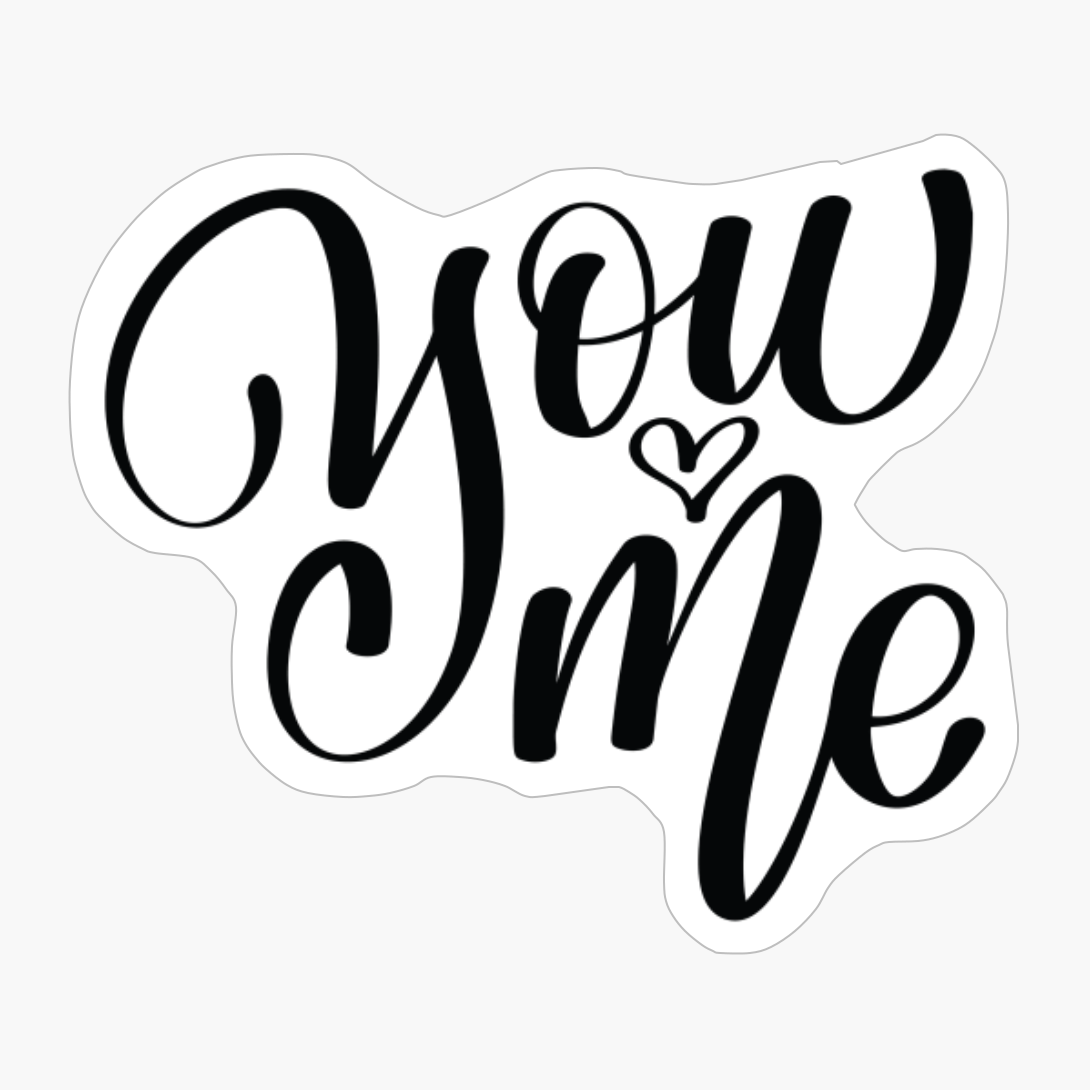 Valentines Calligraphy Quote