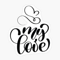 Valentines Calligraphy Quote