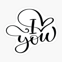 Valentines Calligraphy Quote