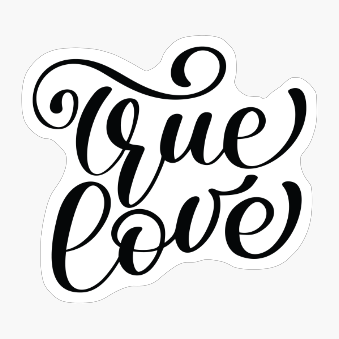 Valentines Calligraphy Quote