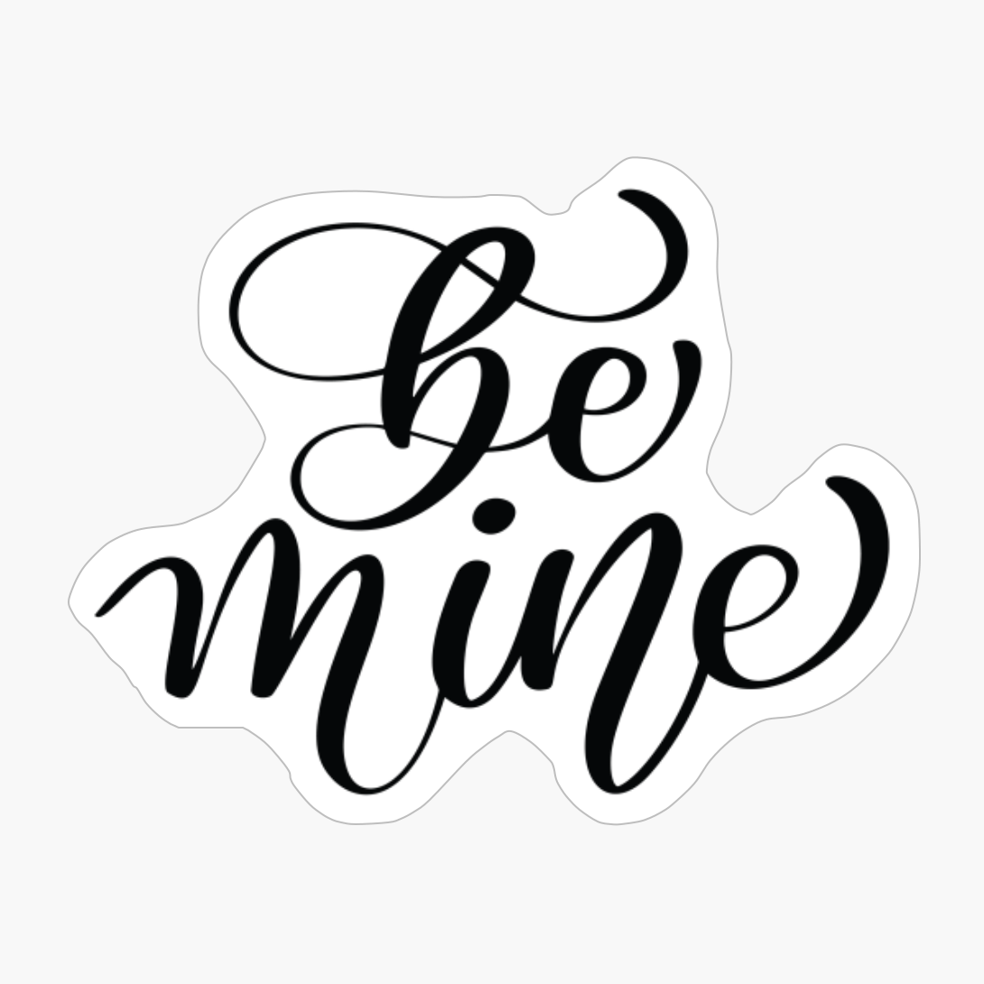 Valentines Calligraphy Quote