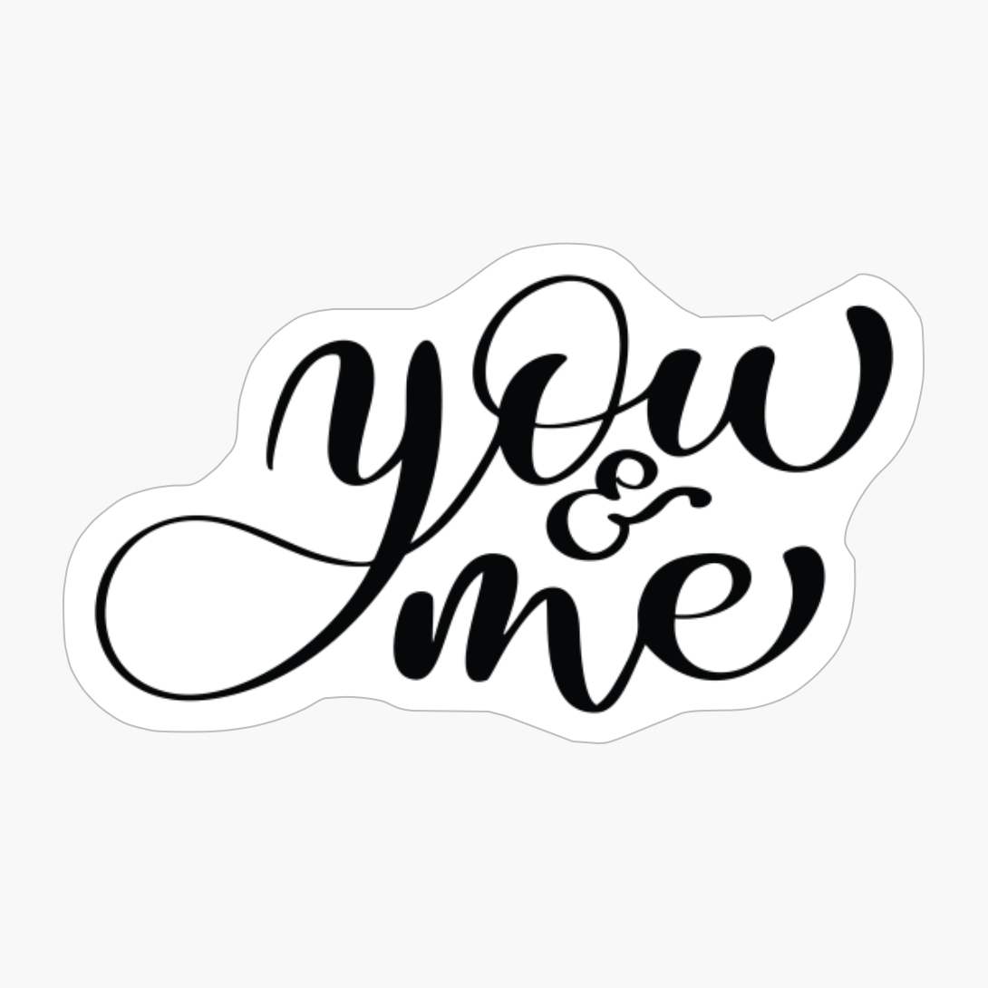 Valentines Calligraphy Quote