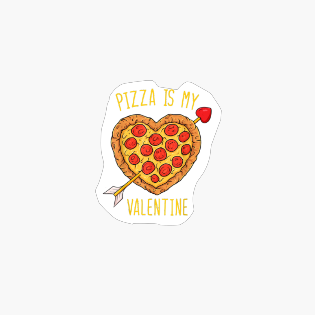Pizza Heart Valentines Day Gifts Men Women Pepperoni