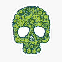 Flowery Skull