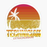 Technician Extraordinaire Vintage Sunset