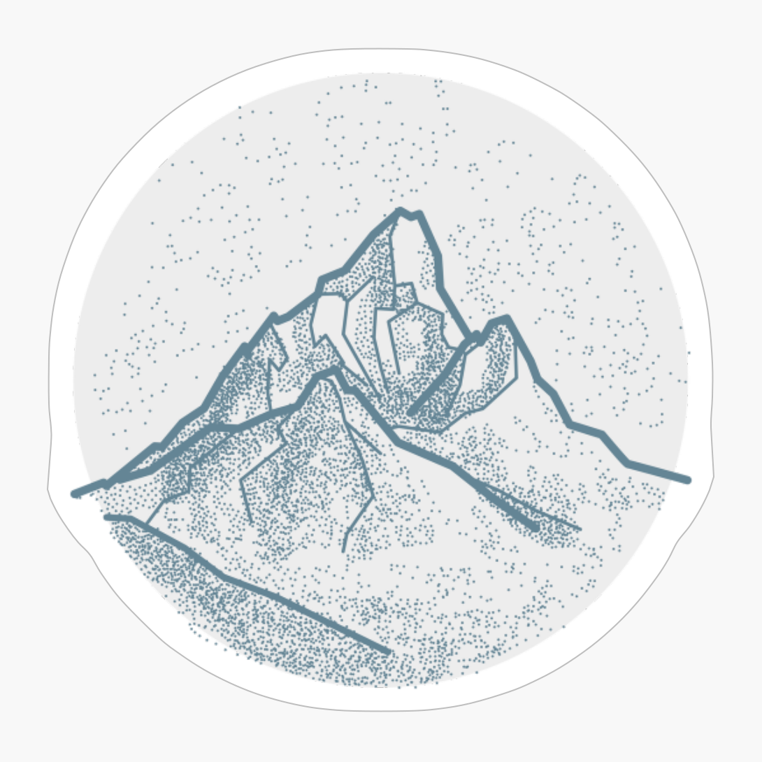 Misty Mountain Range