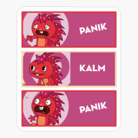 Panik Meme - Flaky Happy Tree Friends