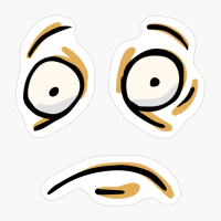 Funny Face Emoji Graphic