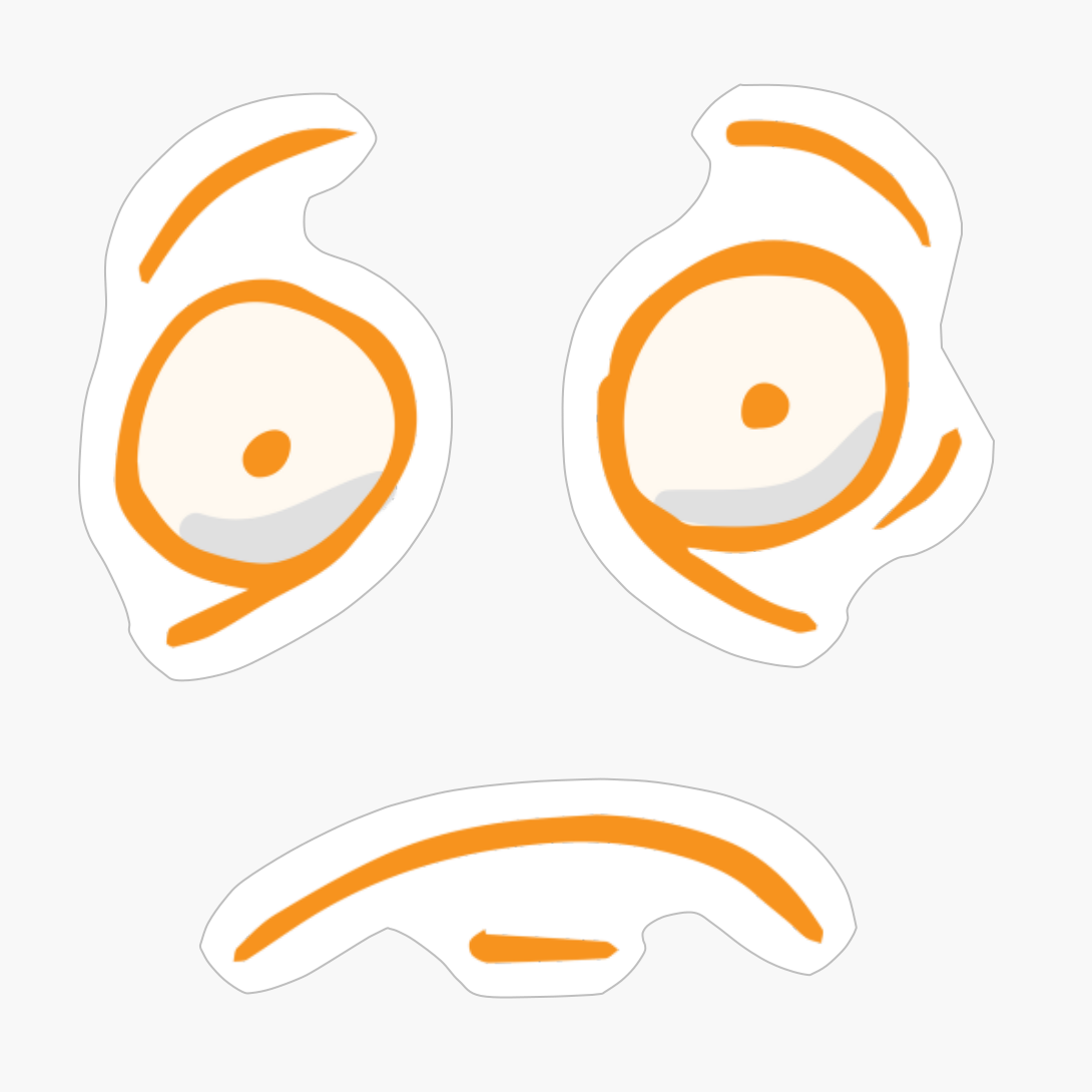 Funny Face Emoji Graphic