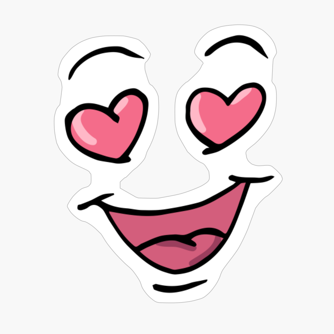 Funny Face Emoji Graphic