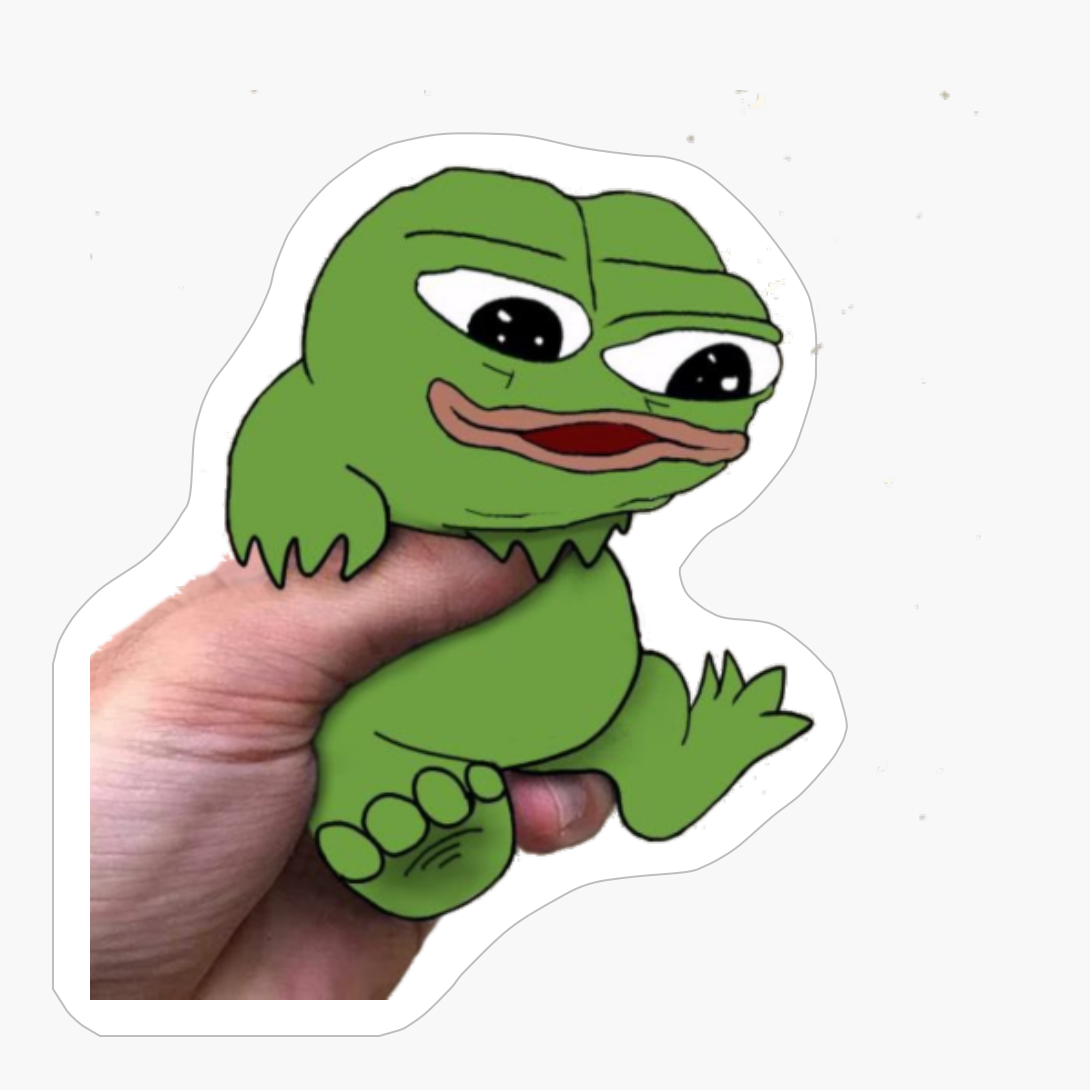 Baby Pepe The Frog, Pepe The Frog, Baby Pepe The Frog In An Human Hand, Pepe The Frog Human, Little Pepe The Frog, Baby Frog