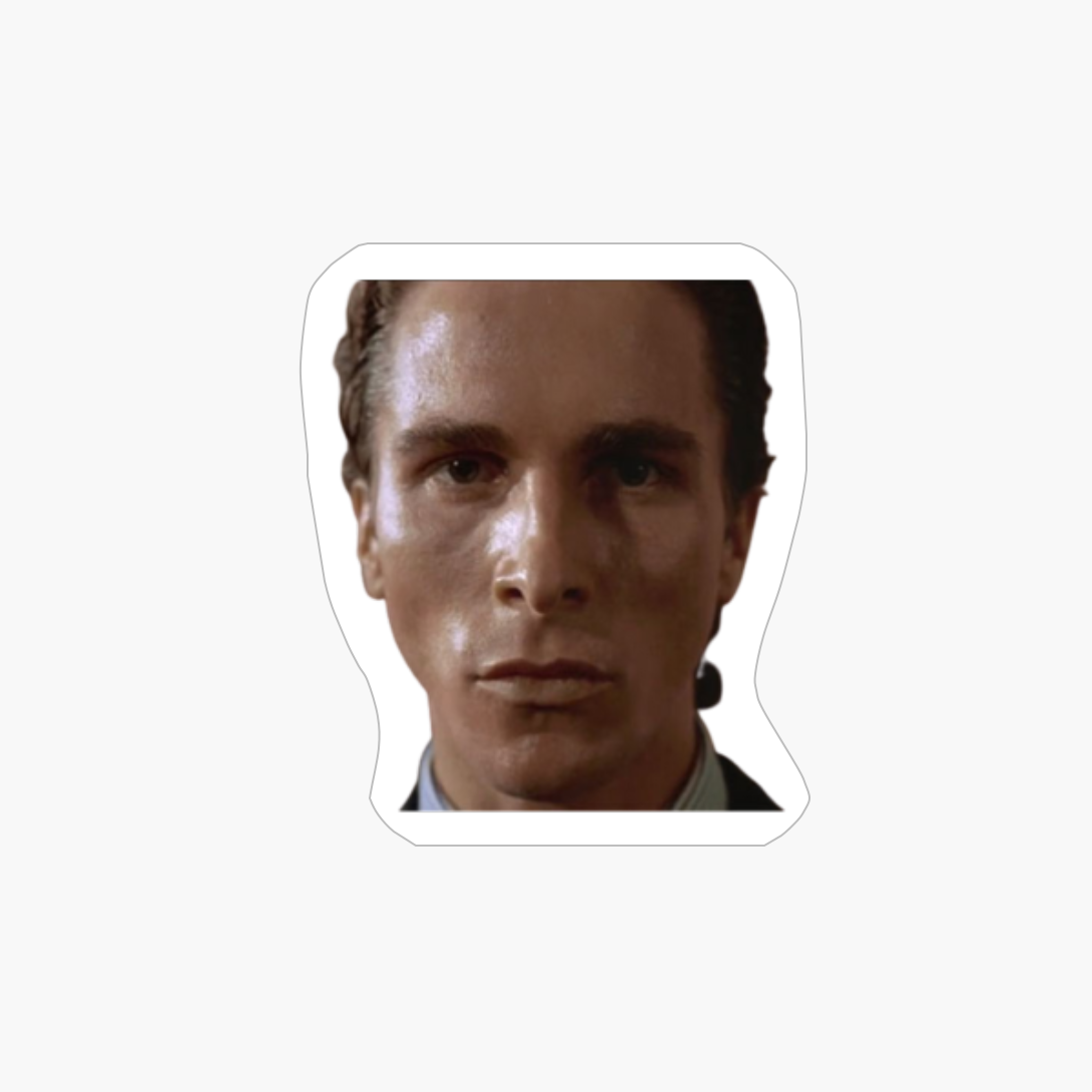 Patrick Bateman, Patrick Bateman Face, American Psycho, American Psycho Final, American Psycho Final Scene