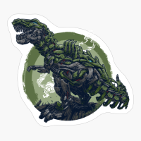 Mechagodzilla Rises - Jungle Green