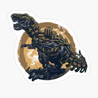 Mechagodzilla Rises - Earthy Brown