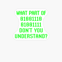 Funny Computer Programming Coding Coder Joke No In Binary