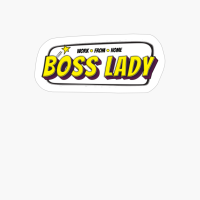 Work From Home (WFH) Bosslady Graphic/Slogan Tee
