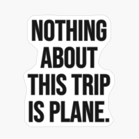 Nothing About This Trip Is Plane.