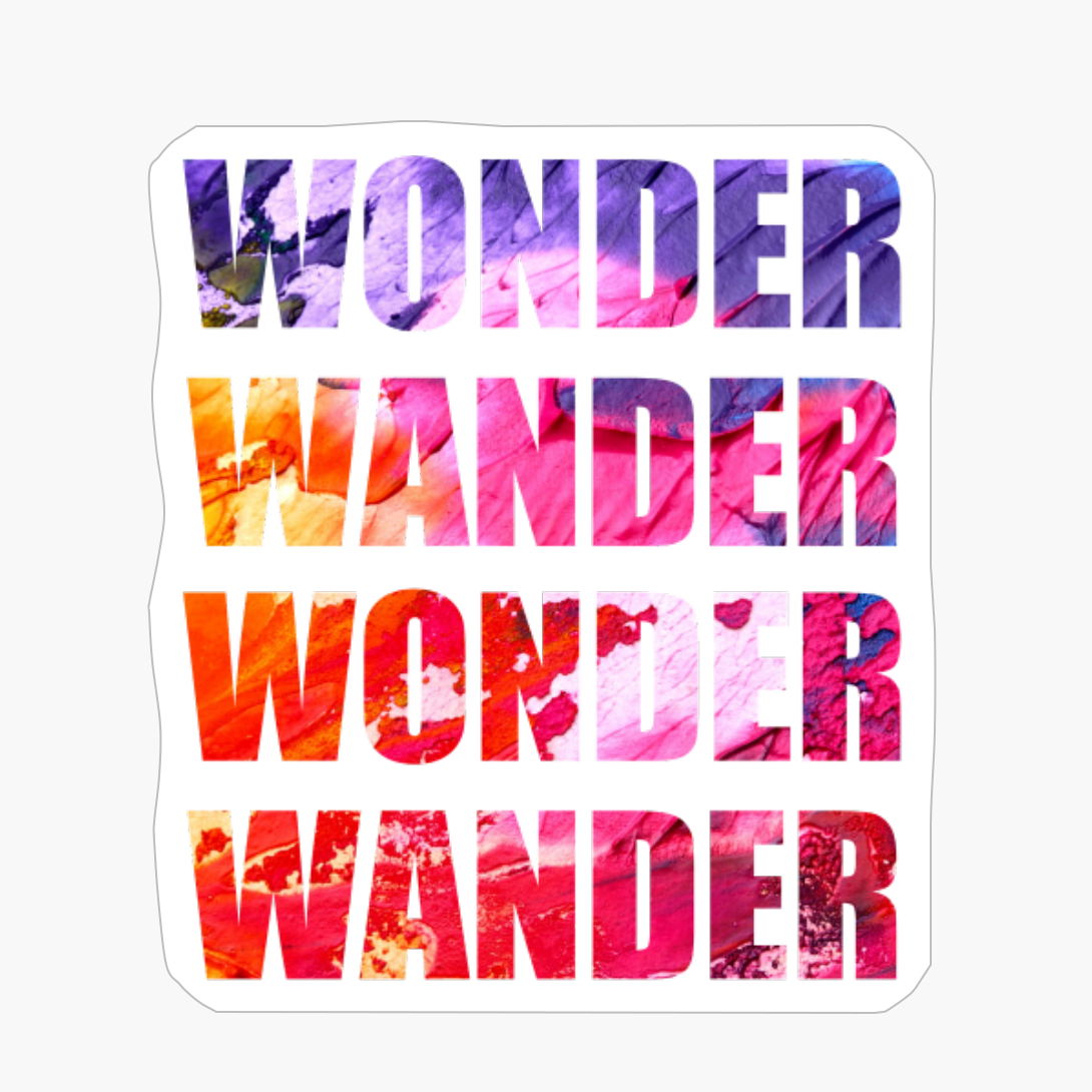 WANDER WANDER WANDER WANDERCopy Of Black Design