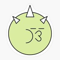 Kissing Green Cute Monster Emoji