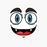 Emoji Smiling Ghos Yellow Face Funny Costume Gift