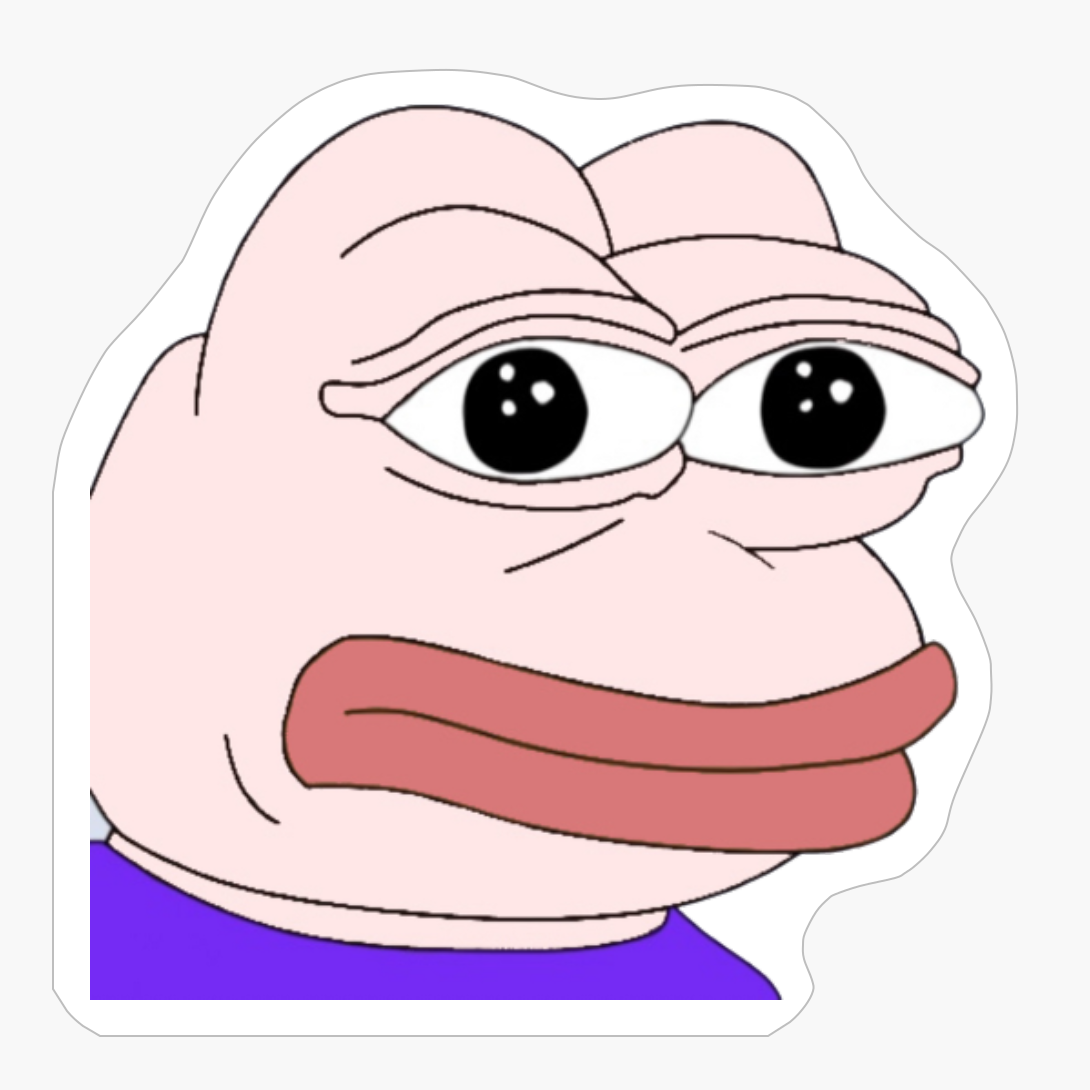 White Pepe The Frog, Pepe The Frog White, Pepe The Frog Meme, Pepe The Frog White Skin