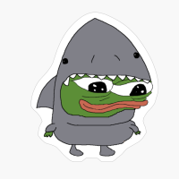 Shark Pepe The Frog, Little Pepe The Frog, Rare Pepe The Frog, Pepe The Frog Meme, Pepe The Frog Like A Shark