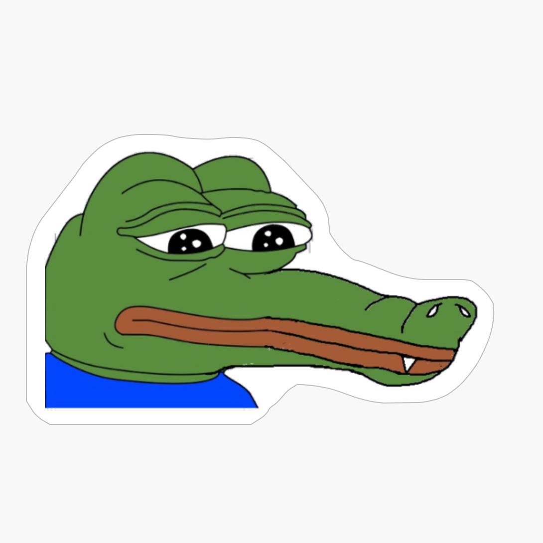 Cocodrile Pepe The Frog, RARE Pepe The Frog, MUTANT Pepe The Frog