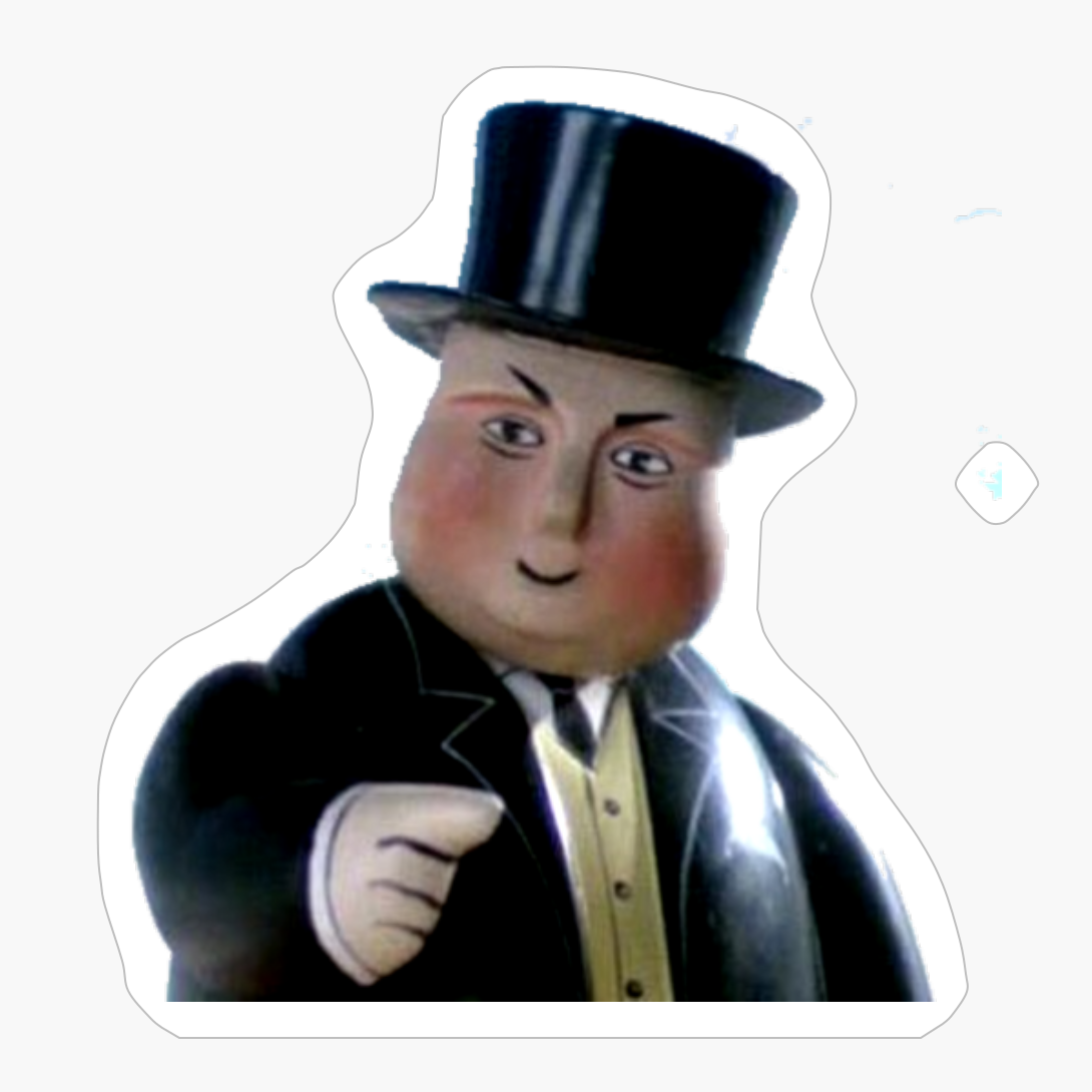 The Fat Controller Laughed You Are Wrong, You Are Wrong Meme, Sir Topham Hatt, Thomas And The Rumours, Thomas The Tank Engine
