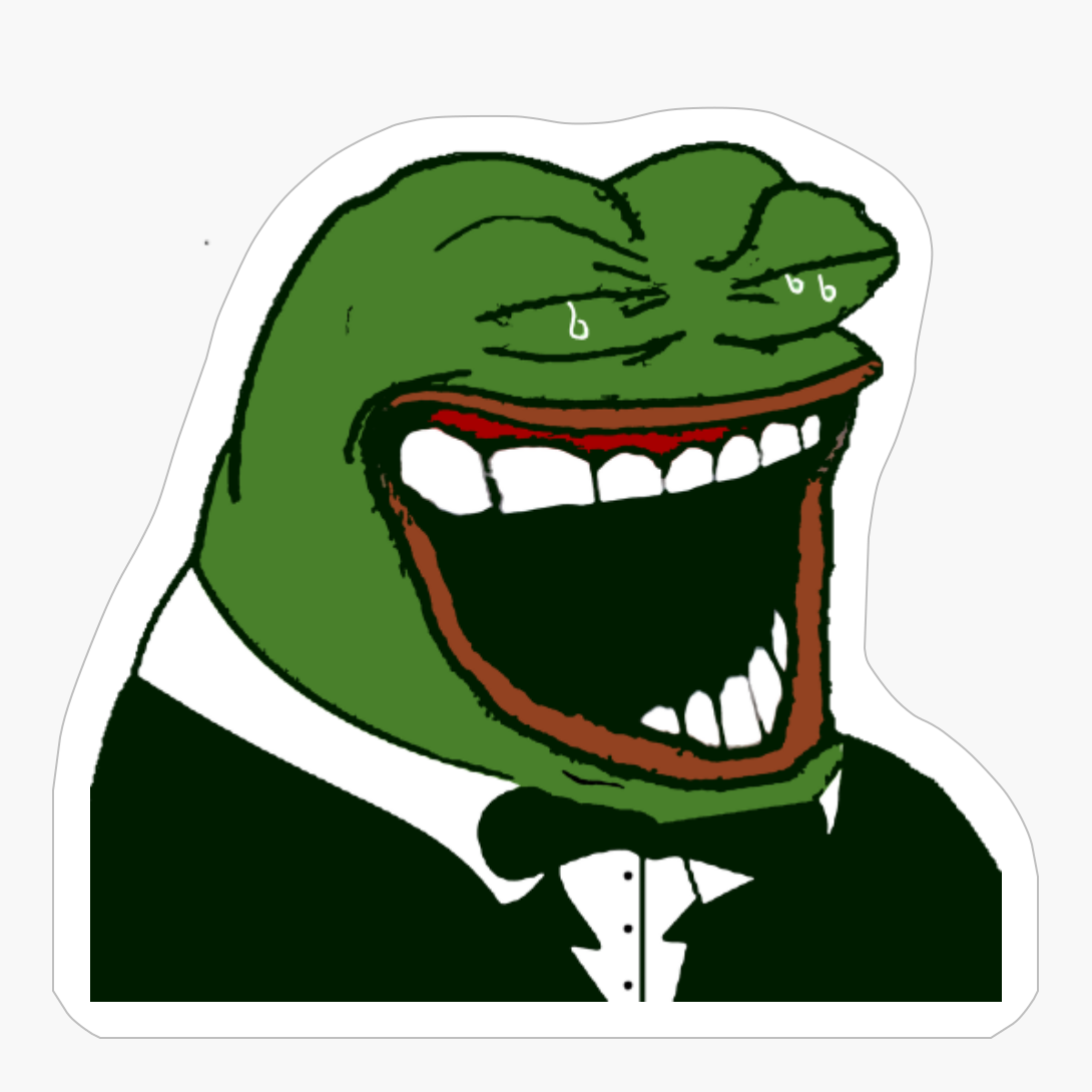 Sir Pepe The Frog Laugh, Sir Pepe The Frog, Sir Pepe The Frog Laughing, Sir Pepe The Frog Cry And Laugh