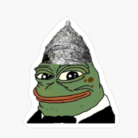 Conspiratorial Pepo, Conspiratorial Pepe The Frog, Conspiracy Pepe The Frog, Conspiracy Pepo, Crazy Pepe The Frog, RARE Pepo