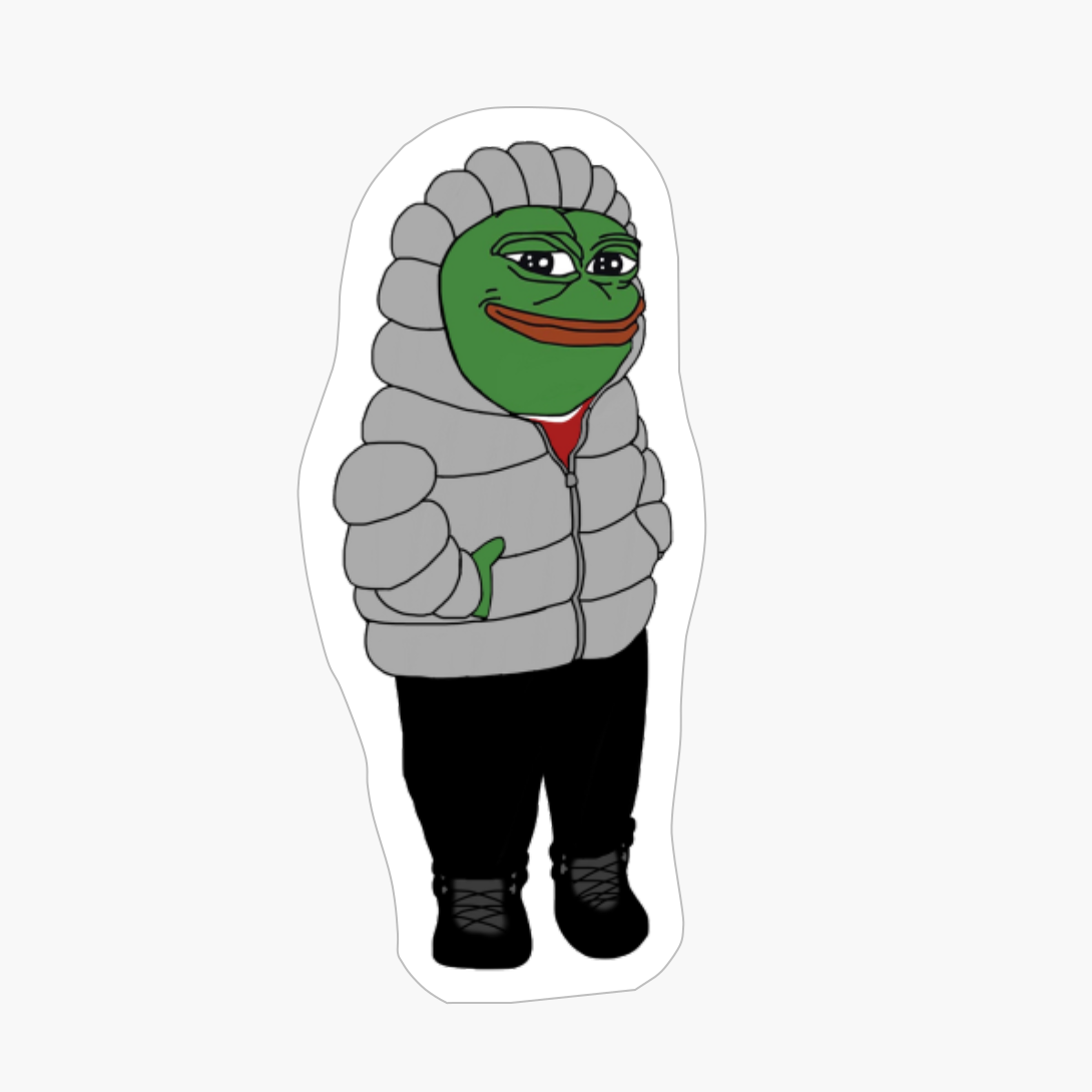 Casual Pepo, Casual Pepe The Frog, Pepe The Frog With A Jacket, Casual Apu, Casual Pepo