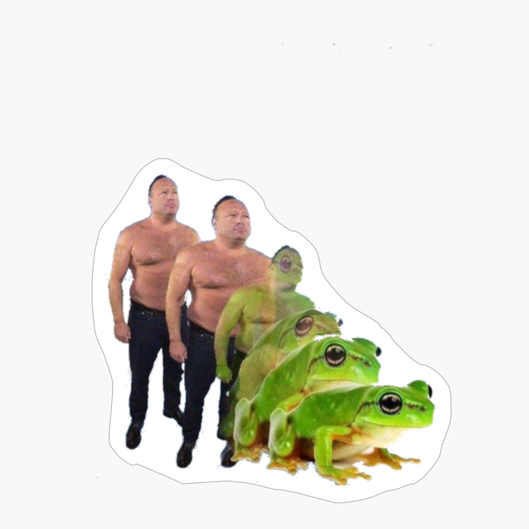 Alex Jones, Alex Jones Frogs, Alex Jones Metamorphosis, Alex Jones Turns Into A Frog, Alex Jones Frog