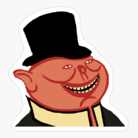 Porky, Capitalist Porky, Capitalist Porky Smile, CCCP Propaganda, Communist Propaganda, CCCP Porky Smile, Communist Porky Meme, Porky Meme