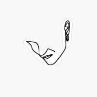 Woman Face Shirt Line Art Women Face Mono Line Art Abstract Portrait Aesthetic