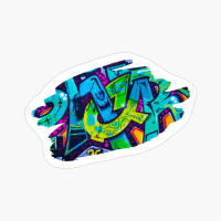 Graffiti Splash Art Print 1