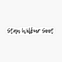 Stan Wilbur Soot Typography