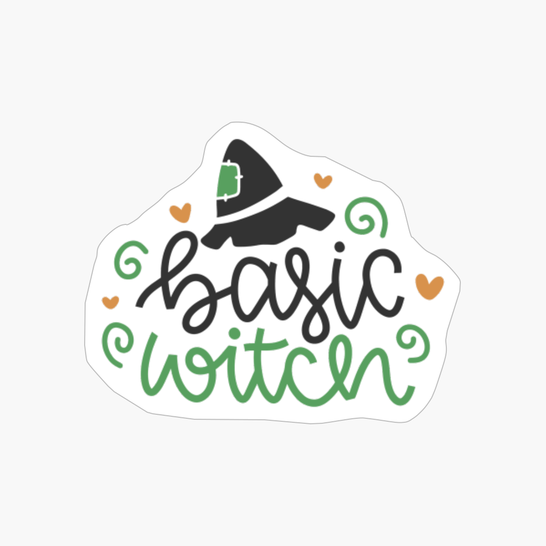 Basic Witch, Pumpkin Gift, Halloween Gift