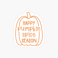 Happy Pumpkin Spice Season, Pumpkin Gift, Halloween Gift
