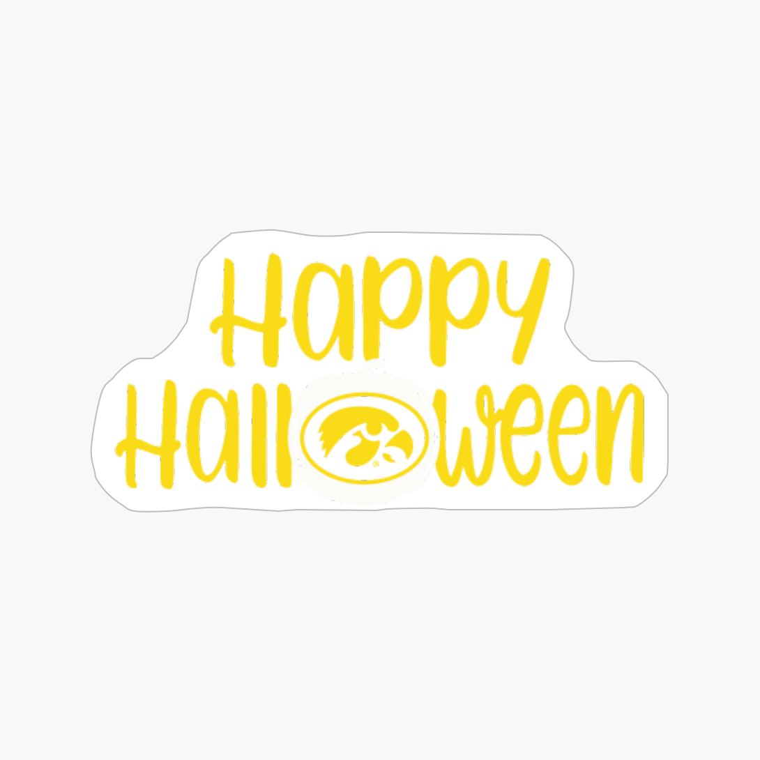 Happy Halloween Iowa Hawkeye Tank Halloween Football