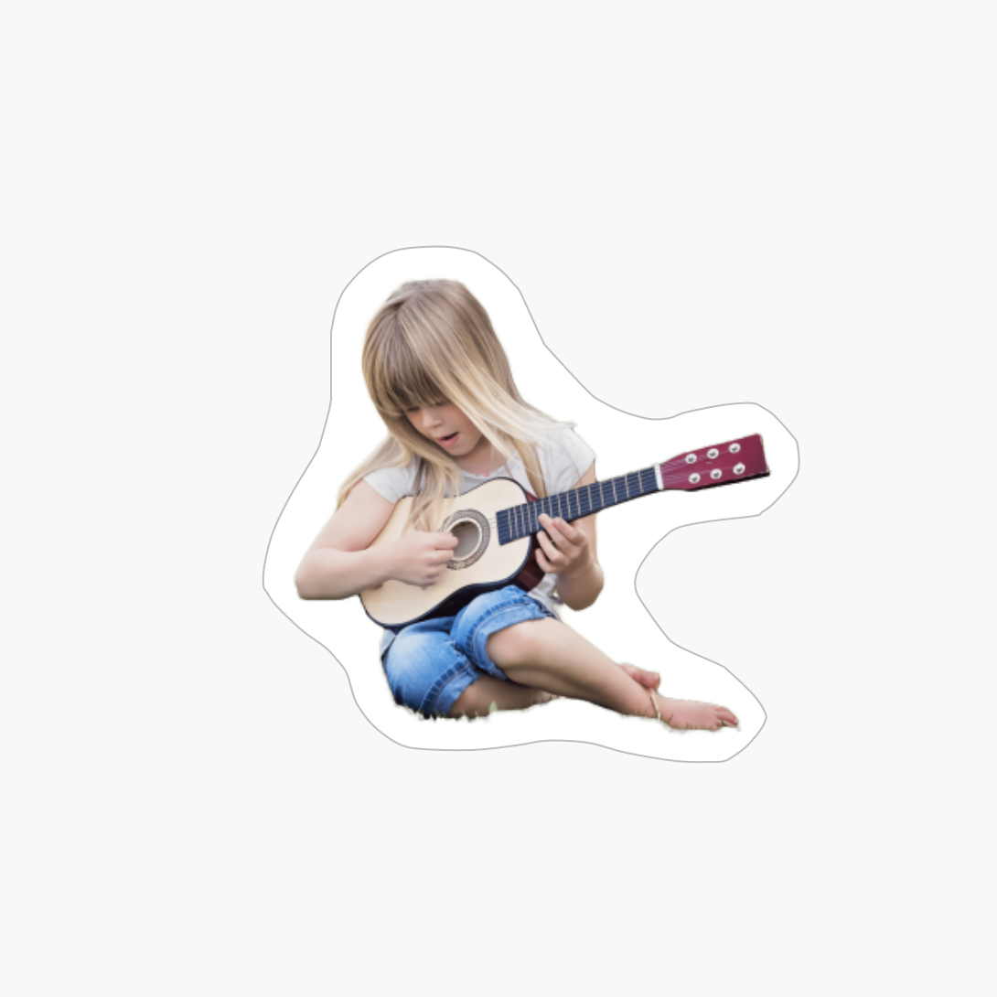 Girl Playing Guitar
