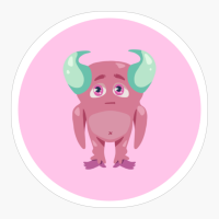 Friendly Big-eyed Monster Alien