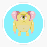 Friendly One-eyed Monster Alien