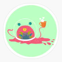 Friendly Alien In Space Monster